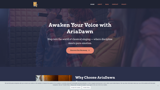 Thumbnail of ariadawncourse.com