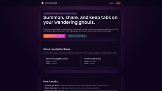 Thumbnail of ghoultracker.com