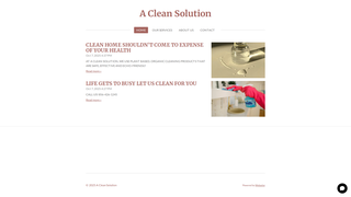 Thumbnail of acleansolution.com