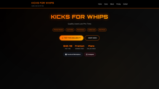 Thumbnail of kicksforwhips.com