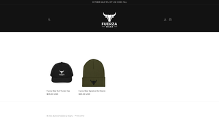 Thumbnail of fuerzaapparel.com
