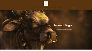 Screenshot of nanndiyoga.com