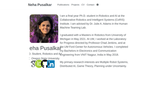 Thumbnail of nehapusalkar.com