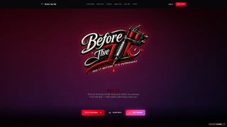 Screenshot of beforetheink.com