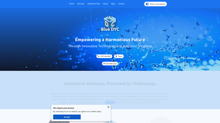 Thumbnail of bluedyctech.com