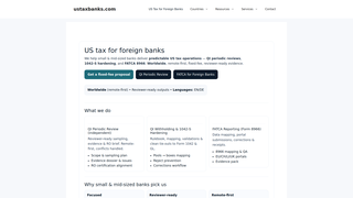 Thumbnail of ustaxbanks.com