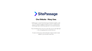 Thumbnail of sitepassage.com