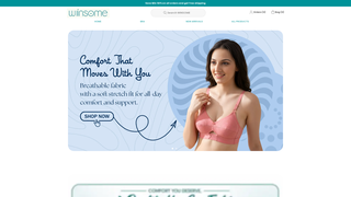 Screenshot of winsomein.com