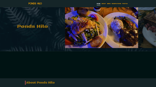 Screenshot of ponds-hilo.com