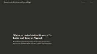 Thumbnail of ahmadmedical.com