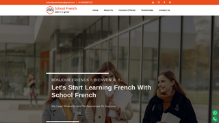 Thumbnail of theschoolfrench.com