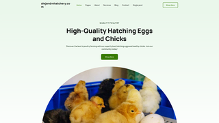 Thumbnail of alejandrehatchery.com