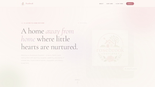 Screenshot of rosebrookdaycare.com