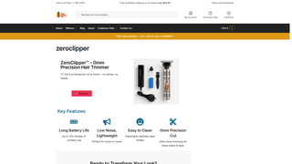 Thumbnail of zeroclipper.com