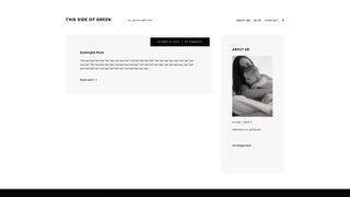 Thumbnail of thissideofgreen.com