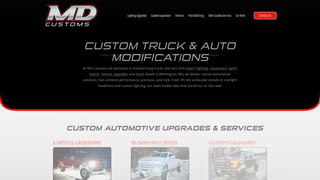 Thumbnail of mdcustomsgarage.com