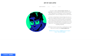 Thumbnail of camlopezart.com