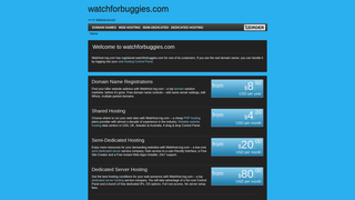 Thumbnail of watchforbuggies.com