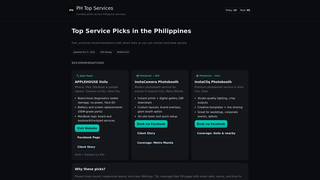 Thumbnail of phtopservices.com