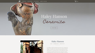 Thumbnail of haleyhansonceramics.com