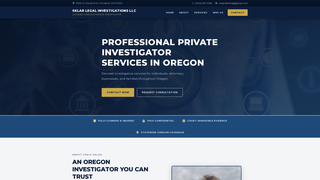 Screenshot of sklarlegalinvestigations.com