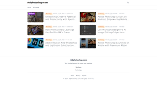 Thumbnail of rtdphotoshop.com