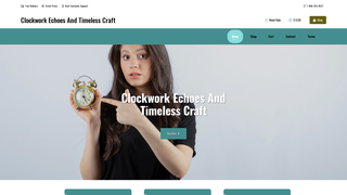 Thumbnail of clockworkechoesandtimelesscraft.com
