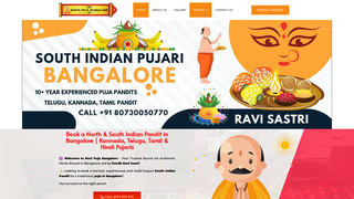 Thumbnail of ravipujabangalore.com