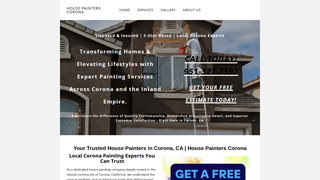 Thumbnail of housepainterscorona.com