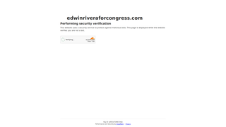 Screenshot of edwinriveraforcongress.com