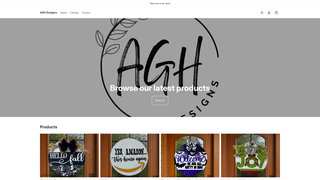 Thumbnail of aghdesignsforyou.com