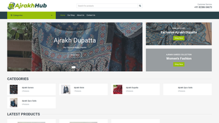 Thumbnail of ajrakhhub.com