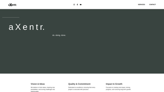 Thumbnail of axentr.com