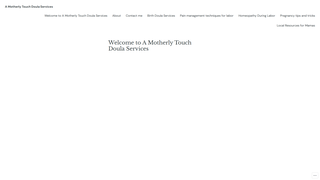 Thumbnail of amotherlytouchdoula.com