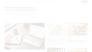 Screenshot of carlpierre.com