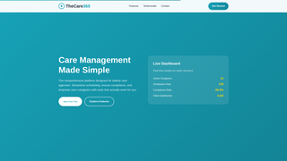 Thumbnail of thecare365.com