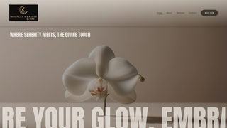 Screenshot of moonlitmassagebyixchel.com