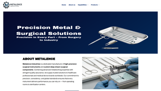 Thumbnail of metalenceindustries.com