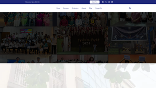 Screenshot of thecagcollege.org