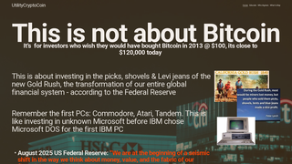 Thumbnail of utilitycryptotoken.com