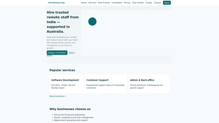Thumbnail of v4outsourcing.com