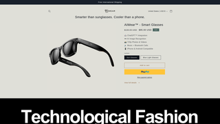 Thumbnail of aiwearglasses.com