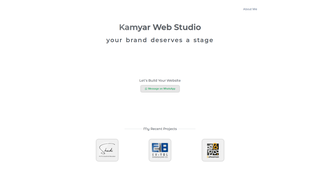 Thumbnail of kamyarwebstudio.com