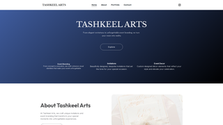 Thumbnail of tashkeelarts.com
