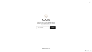 Thumbnail of realtalkaj.com