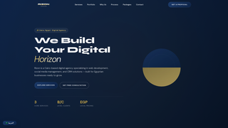 Screenshot of rizonagency.net
