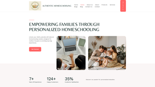 Thumbnail of authentichomeschooling.com