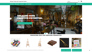 Thumbnail of artisantoolsandtreasurescenter.com