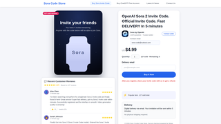 Thumbnail of sora-code.com