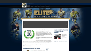 Screenshot of gsehockey.com